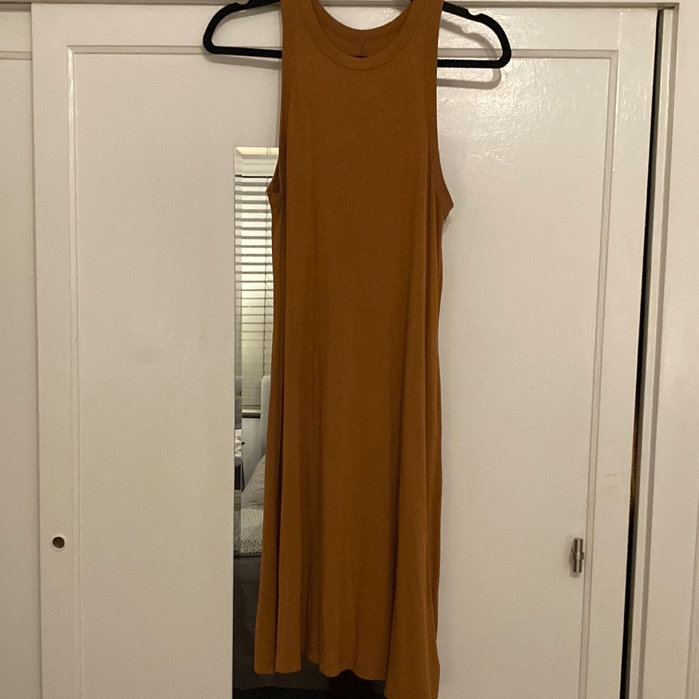 A New Day Orange sleeveless dress